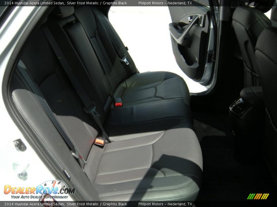 2014 Hyundai Azera Limited Sedan Silver Frost Metallic / Graphite Black Photo #21