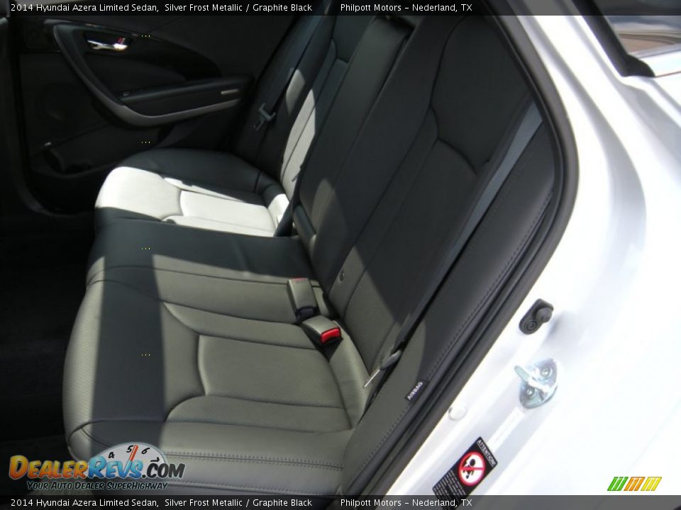 2014 Hyundai Azera Limited Sedan Silver Frost Metallic / Graphite Black Photo #24