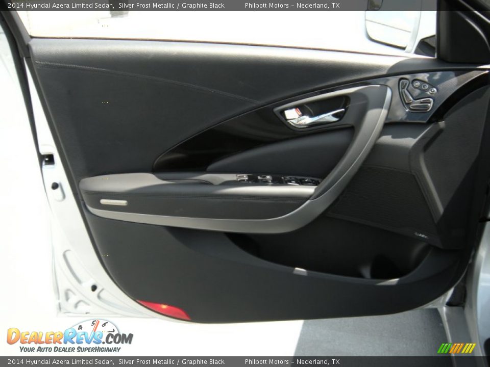 2014 Hyundai Azera Limited Sedan Silver Frost Metallic / Graphite Black Photo #25