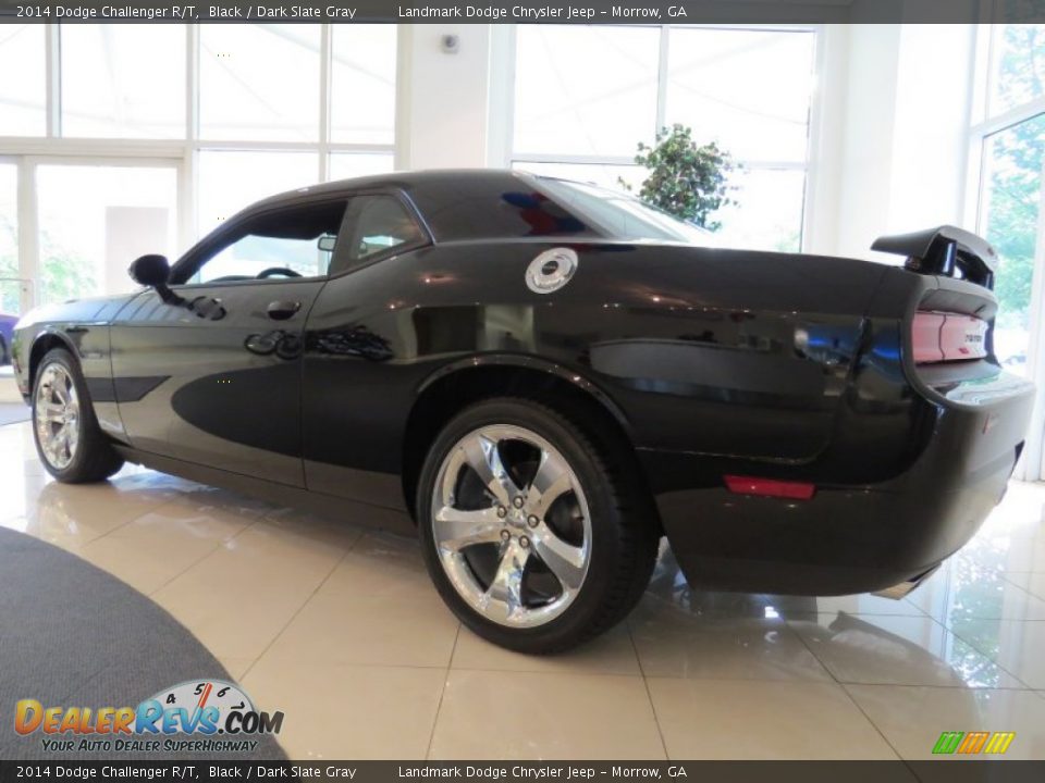 2014 Dodge Challenger R/T Black / Dark Slate Gray Photo #2
