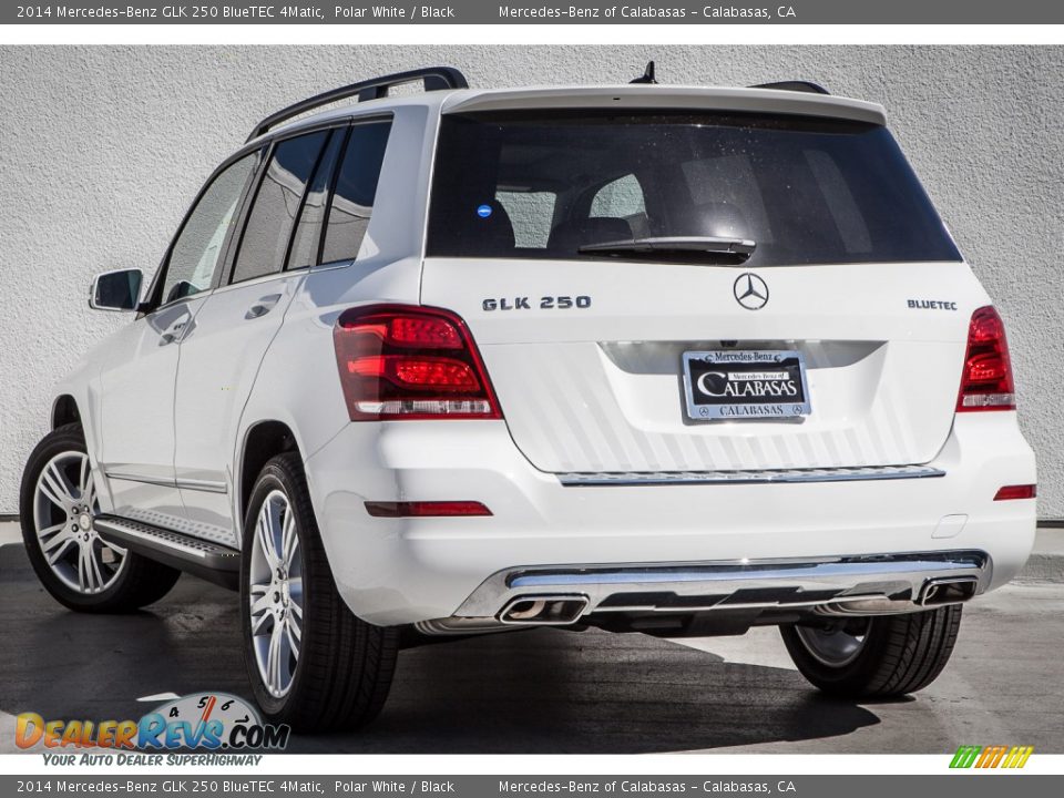 2014 Mercedes-Benz GLK 250 BlueTEC 4Matic Polar White / Black Photo #2