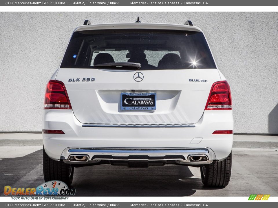 2014 Mercedes-Benz GLK 250 BlueTEC 4Matic Polar White / Black Photo #3
