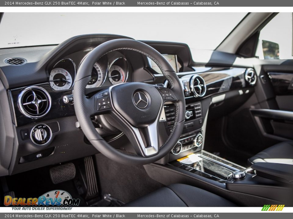 2014 Mercedes-Benz GLK 250 BlueTEC 4Matic Polar White / Black Photo #5