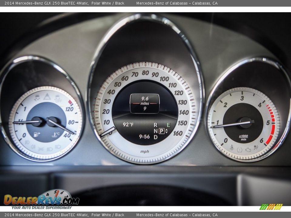 2014 Mercedes-Benz GLK 250 BlueTEC 4Matic Polar White / Black Photo #6