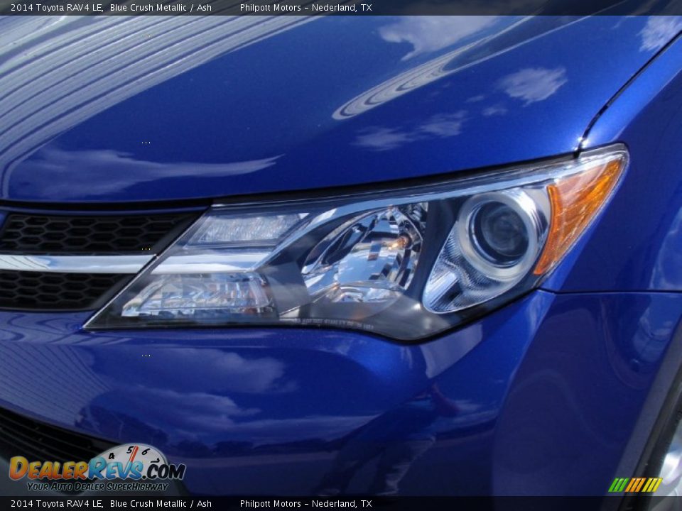 2014 Toyota RAV4 LE Blue Crush Metallic / Ash Photo #9