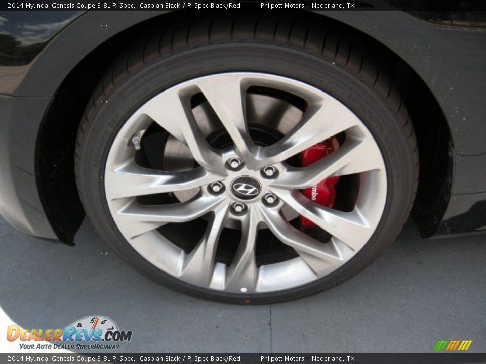 2014 Hyundai Genesis Coupe 3.8L R-Spec Wheel Photo #10