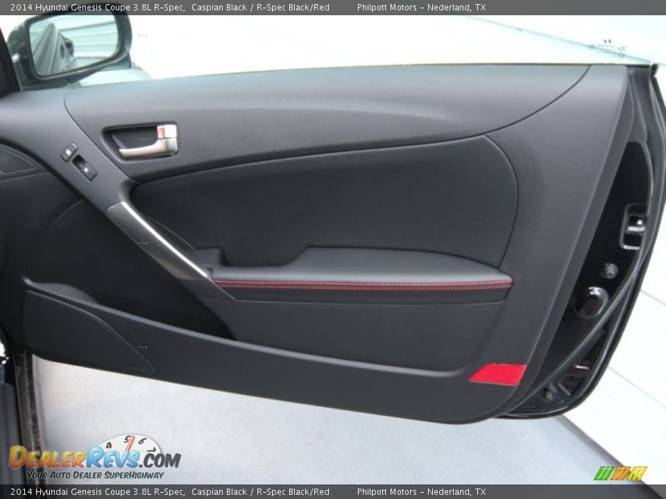 Door Panel of 2014 Hyundai Genesis Coupe 3.8L R-Spec Photo #16