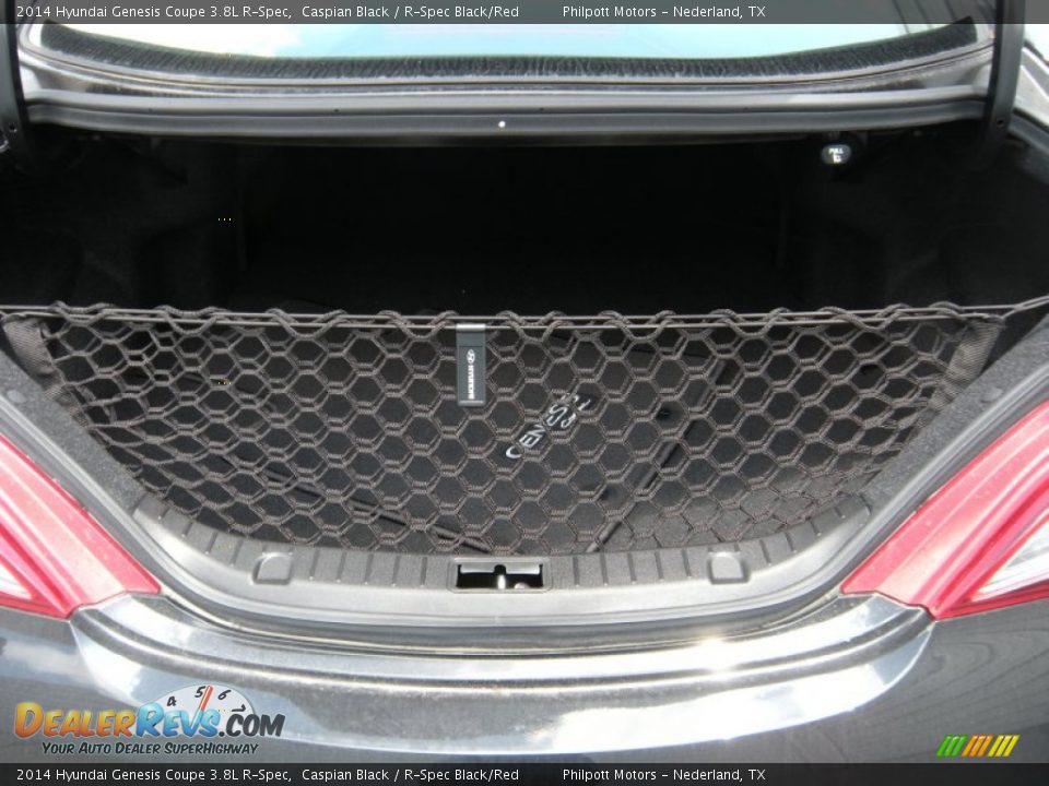 2014 Hyundai Genesis Coupe 3.8L R-Spec Caspian Black / R-Spec Black/Red Photo #19