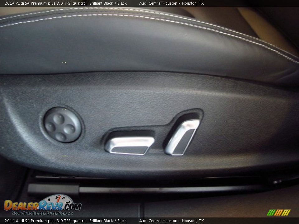 2014 Audi S4 Premium plus 3.0 TFSI quattro Brilliant Black / Black Photo #16
