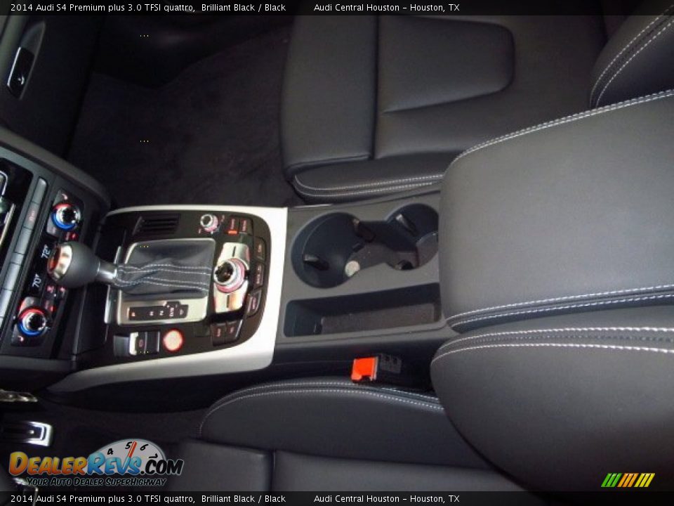2014 Audi S4 Premium plus 3.0 TFSI quattro Brilliant Black / Black Photo #19