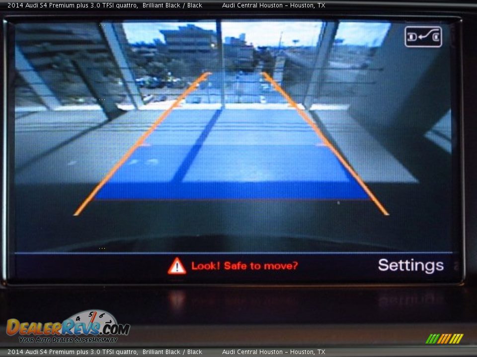 2014 Audi S4 Premium plus 3.0 TFSI quattro Brilliant Black / Black Photo #24