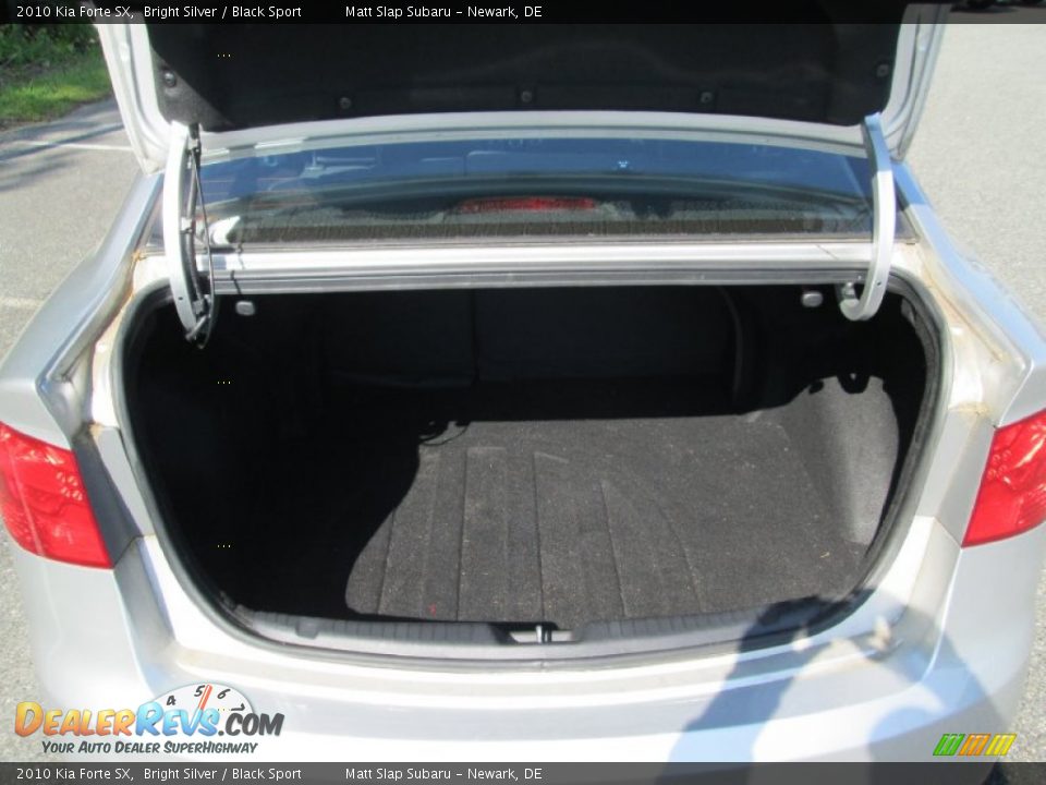 2010 Kia Forte SX Bright Silver / Black Sport Photo #18