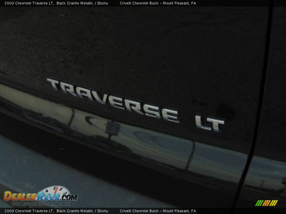 2009 Chevrolet Traverse LT Black Granite Metallic / Ebony Photo #5