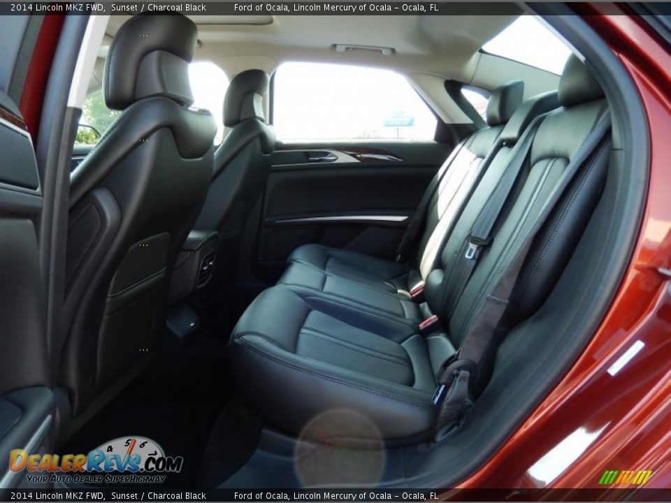 2014 Lincoln MKZ FWD Sunset / Charcoal Black Photo #15