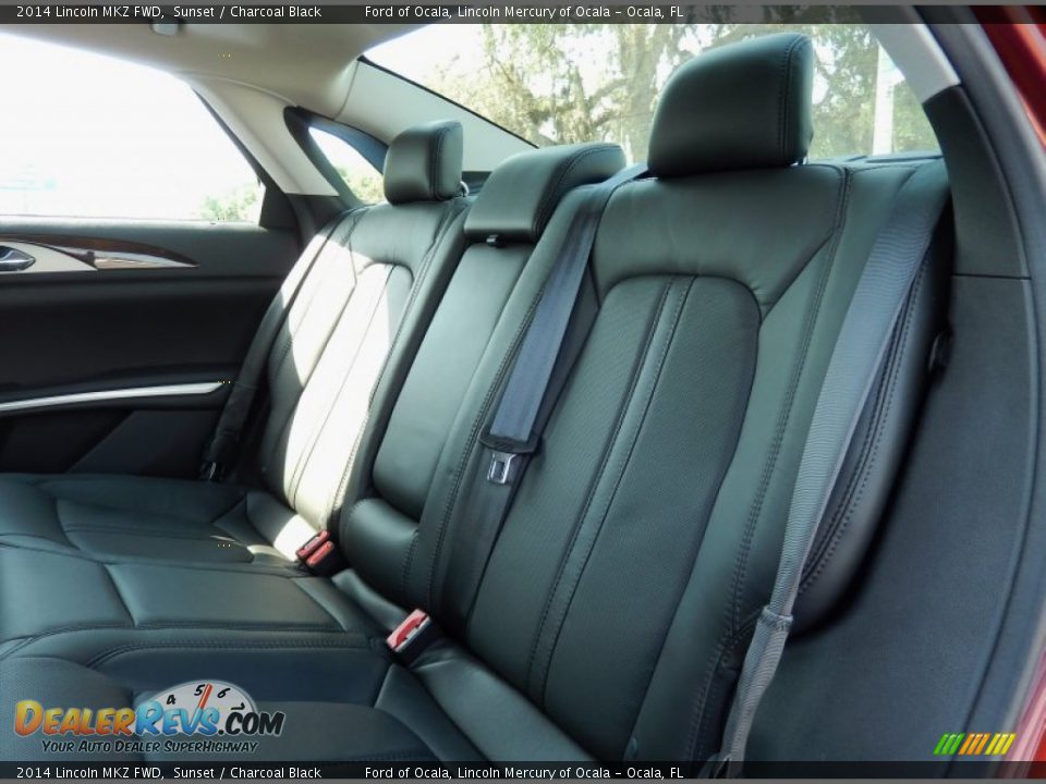 2014 Lincoln MKZ FWD Sunset / Charcoal Black Photo #16