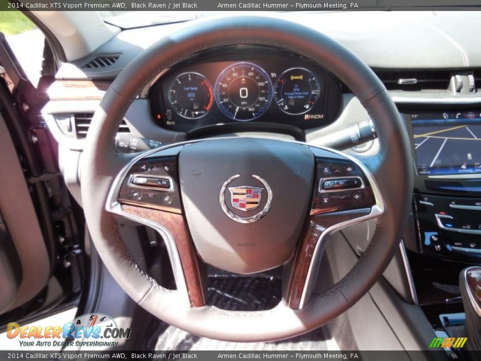 2014 Cadillac XTS Vsport Premium AWD Steering Wheel Photo #13
