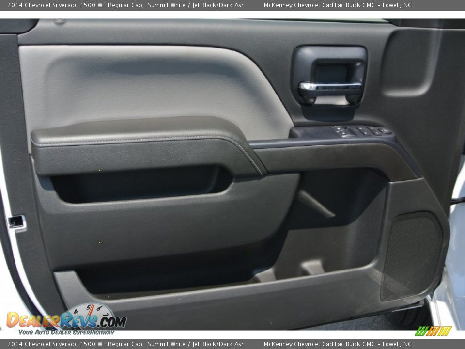2014 Chevrolet Silverado 1500 WT Regular Cab Summit White / Jet Black/Dark Ash Photo #9