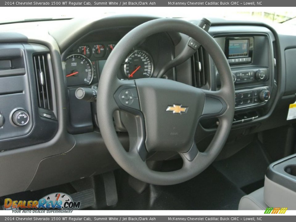 2014 Chevrolet Silverado 1500 WT Regular Cab Summit White / Jet Black/Dark Ash Photo #19