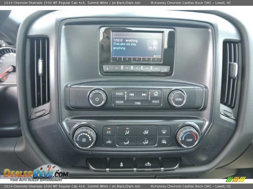2014 Chevrolet Silverado 1500 WT Regular Cab 4x4 Summit White / Jet Black/Dark Ash Photo #11