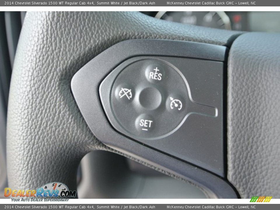 2014 Chevrolet Silverado 1500 WT Regular Cab 4x4 Summit White / Jet Black/Dark Ash Photo #13