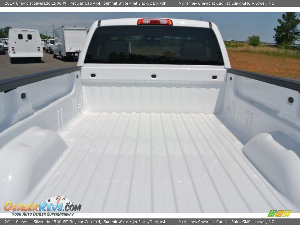 2014 Chevrolet Silverado 1500 WT Regular Cab 4x4 Summit White / Jet Black/Dark Ash Photo #14