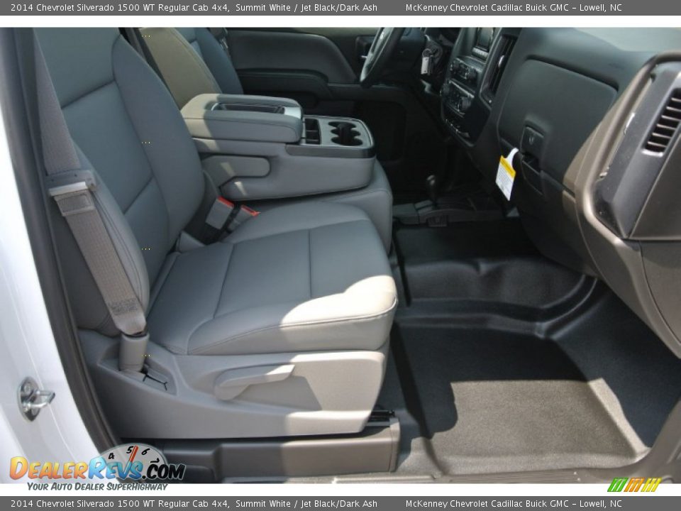 2014 Chevrolet Silverado 1500 WT Regular Cab 4x4 Summit White / Jet Black/Dark Ash Photo #15