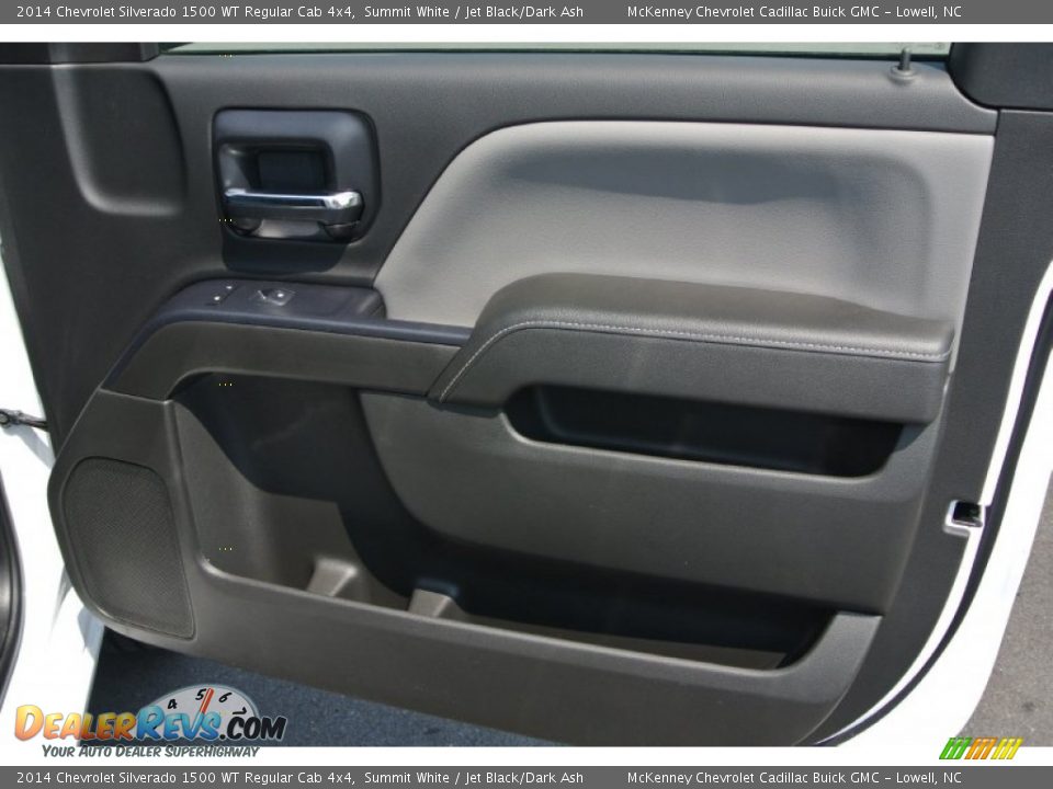 2014 Chevrolet Silverado 1500 WT Regular Cab 4x4 Summit White / Jet Black/Dark Ash Photo #16