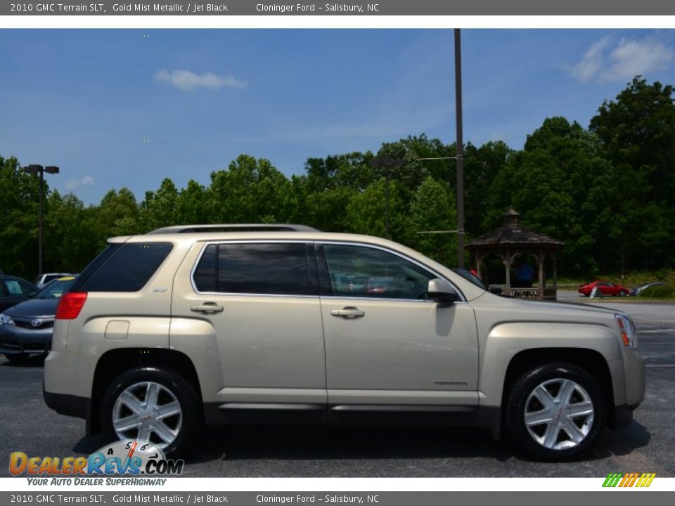 2010 GMC Terrain SLT Gold Mist Metallic / Jet Black Photo #2