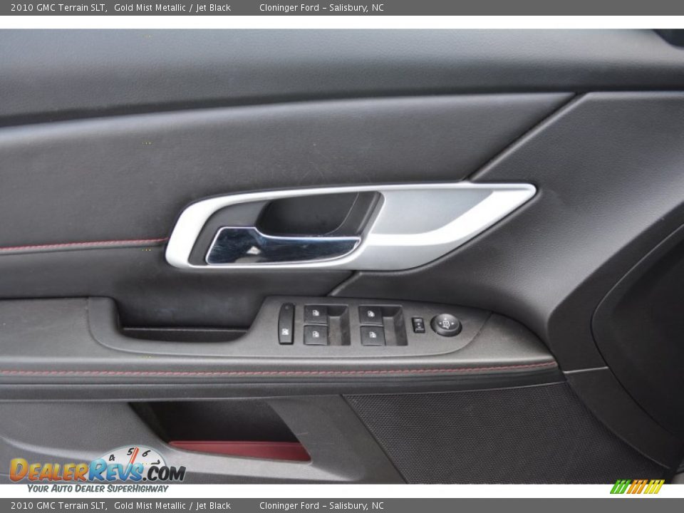 2010 GMC Terrain SLT Gold Mist Metallic / Jet Black Photo #8