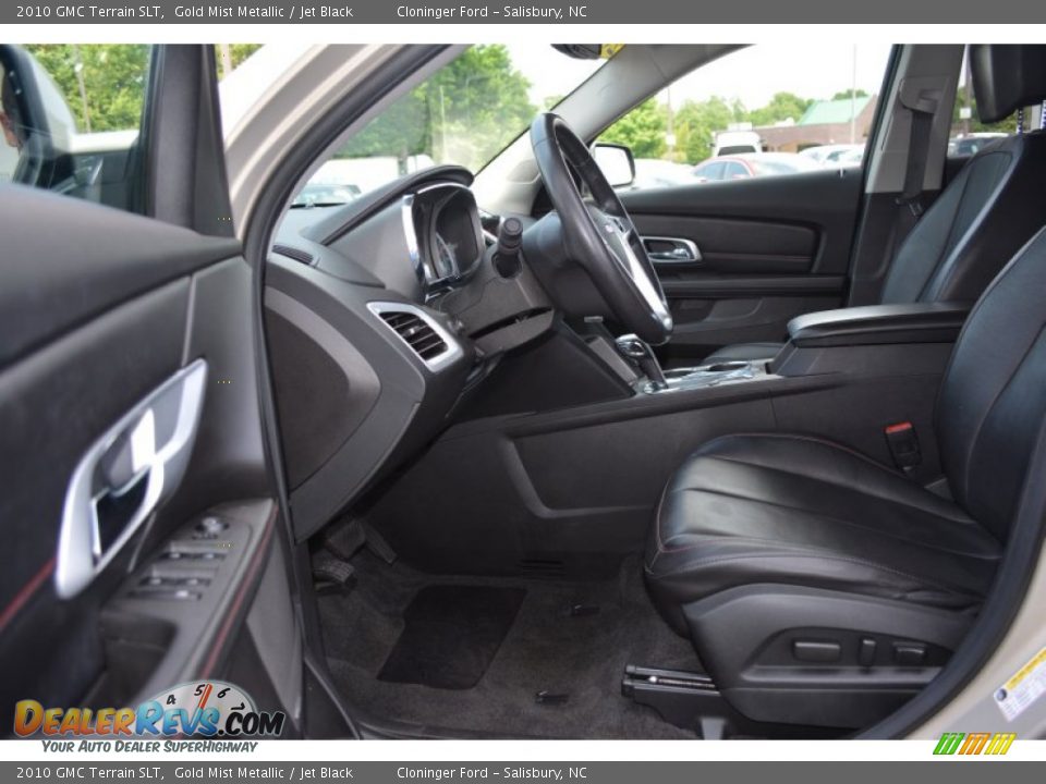 2010 GMC Terrain SLT Gold Mist Metallic / Jet Black Photo #9