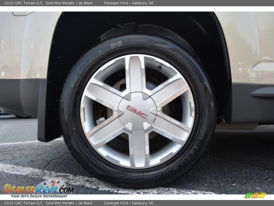 2010 GMC Terrain SLT Gold Mist Metallic / Jet Black Photo #18