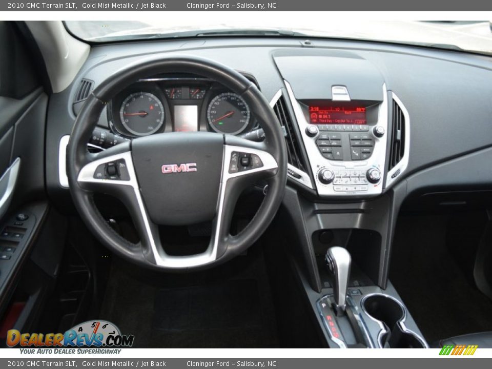 2010 GMC Terrain SLT Gold Mist Metallic / Jet Black Photo #19