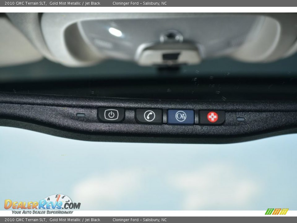 2010 GMC Terrain SLT Gold Mist Metallic / Jet Black Photo #25