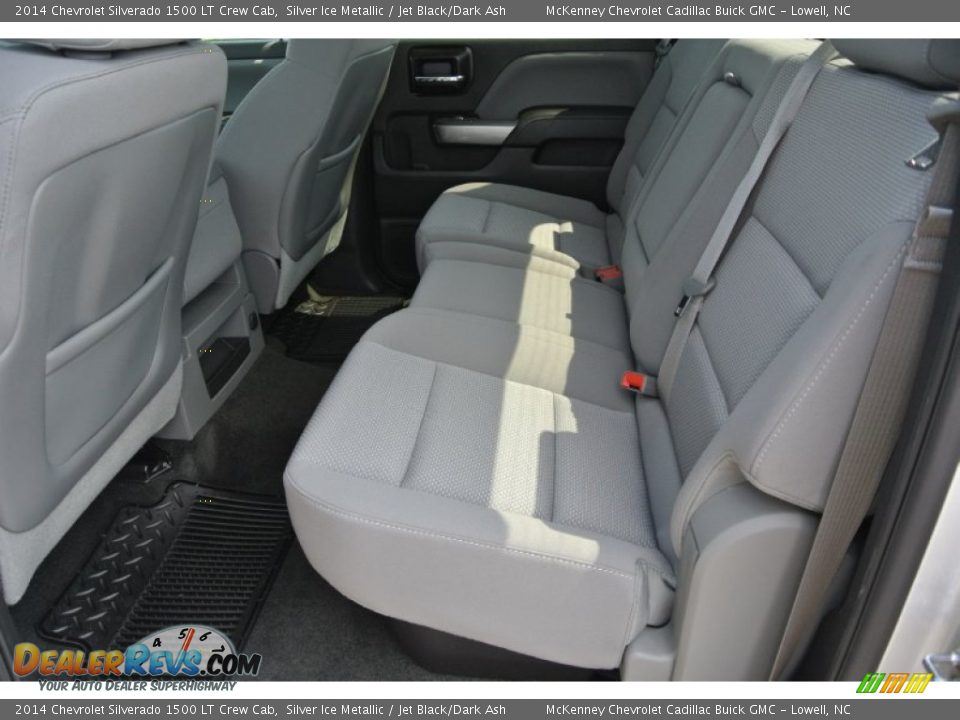2014 Chevrolet Silverado 1500 LT Crew Cab Silver Ice Metallic / Jet Black/Dark Ash Photo #14