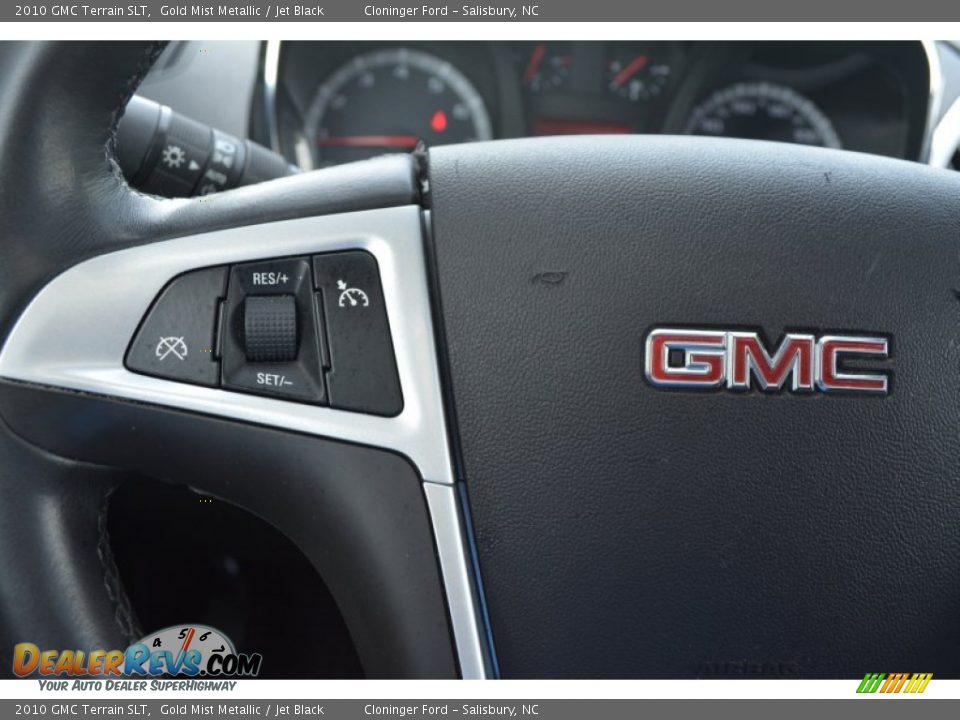 2010 GMC Terrain SLT Gold Mist Metallic / Jet Black Photo #27