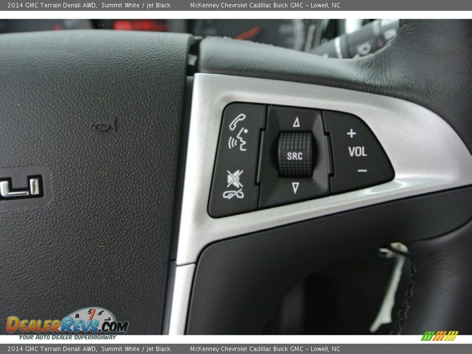 Controls of 2014 GMC Terrain Denali AWD Photo #11