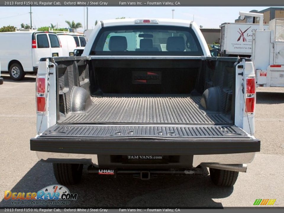 2013 Ford F150 XL Regular Cab Oxford White / Steel Gray Photo #4