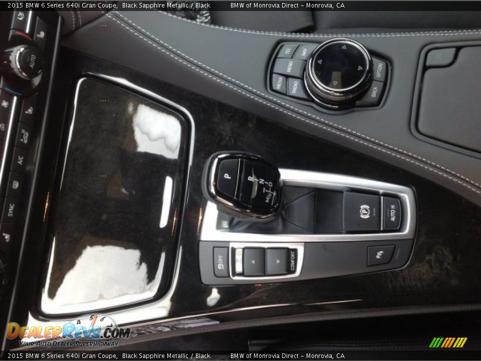 2015 BMW 6 Series 640i Gran Coupe Black Sapphire Metallic / Black Photo #7