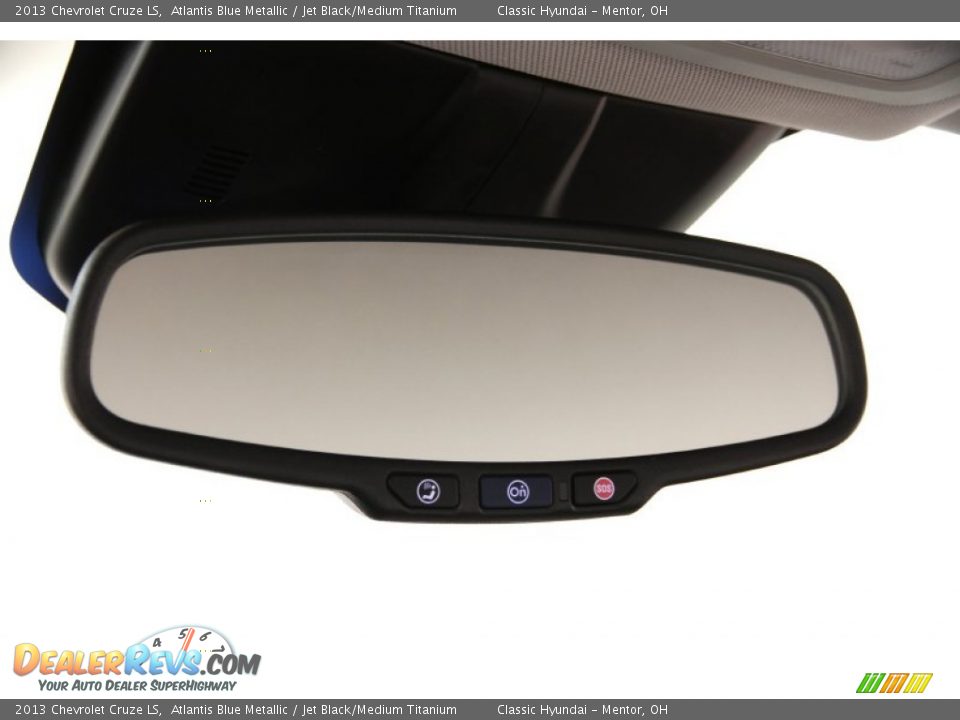 2013 Chevrolet Cruze LS Atlantis Blue Metallic / Jet Black/Medium Titanium Photo #8