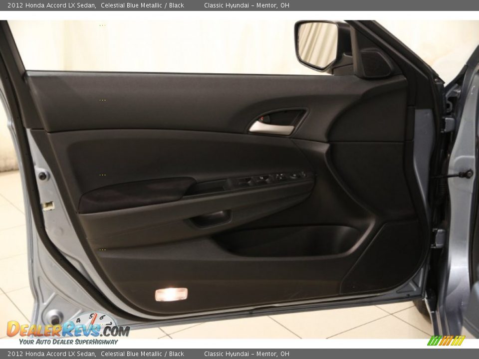 2012 Honda Accord LX Sedan Celestial Blue Metallic / Black Photo #4
