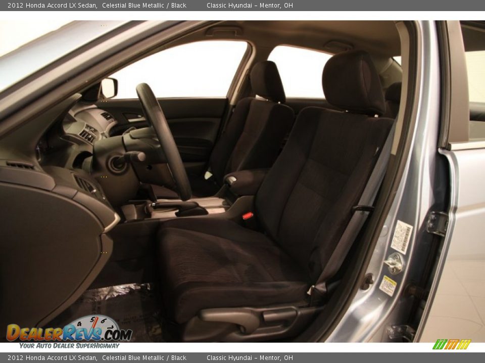 2012 Honda Accord LX Sedan Celestial Blue Metallic / Black Photo #5