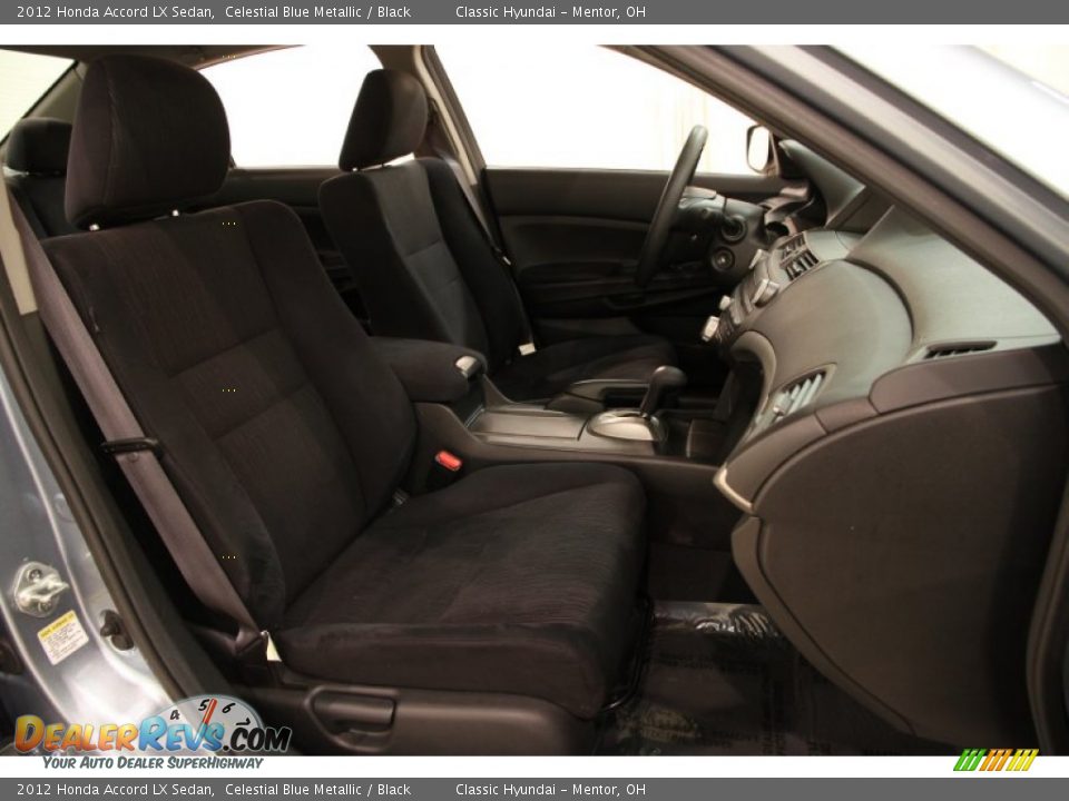2012 Honda Accord LX Sedan Celestial Blue Metallic / Black Photo #10