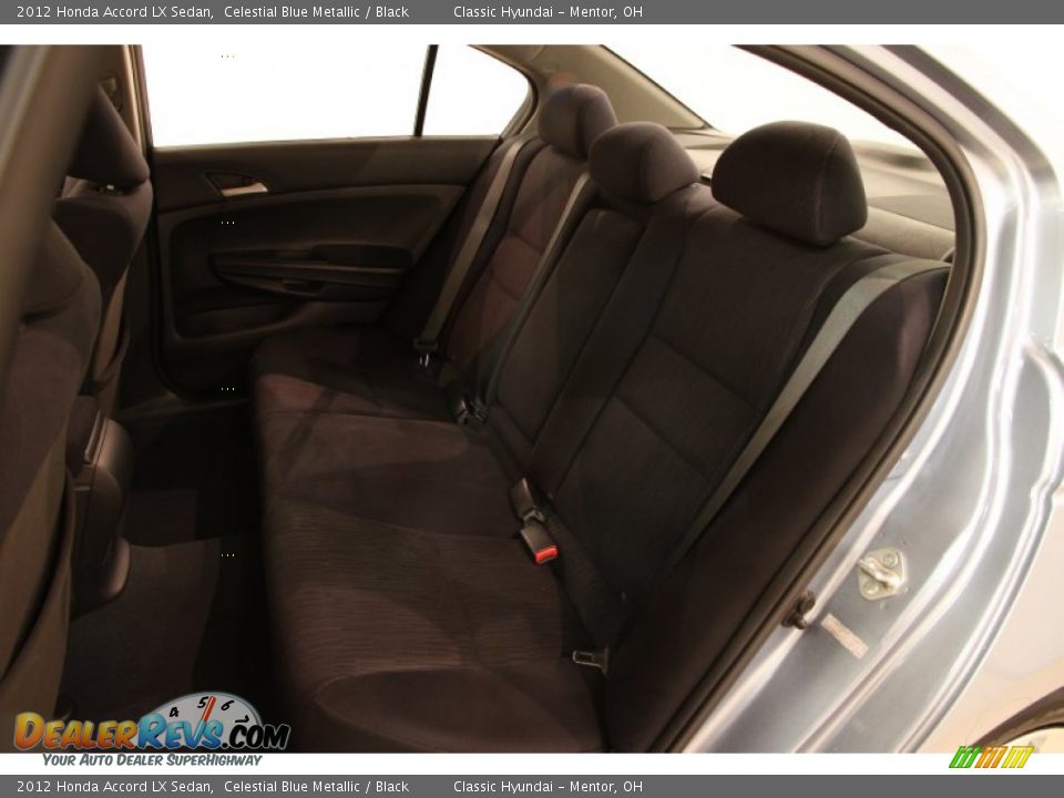 2012 Honda Accord LX Sedan Celestial Blue Metallic / Black Photo #12