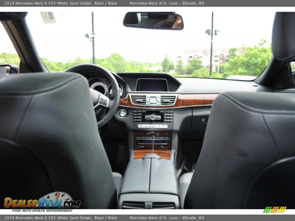 2014 Mercedes-Benz E 350 4Matic Sport Sedan Black / Black Photo #16