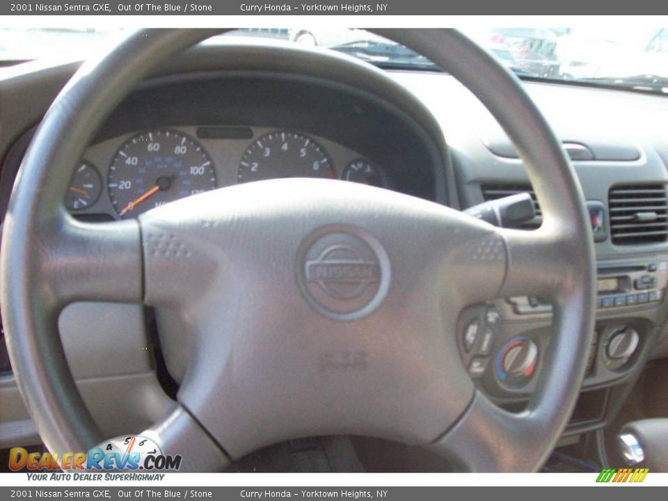 2001 Nissan Sentra GXE Out Of The Blue / Stone Photo #5