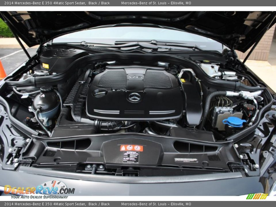 2014 Mercedes-Benz E 350 4Matic Sport Sedan Black / Black Photo #24