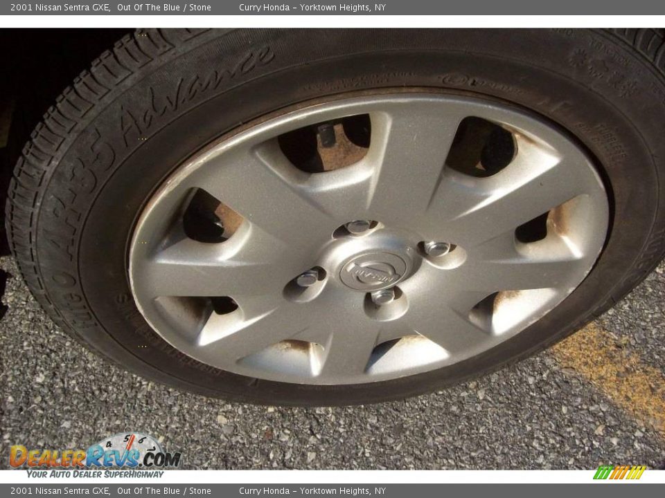 2001 Nissan Sentra GXE Out Of The Blue / Stone Photo #7