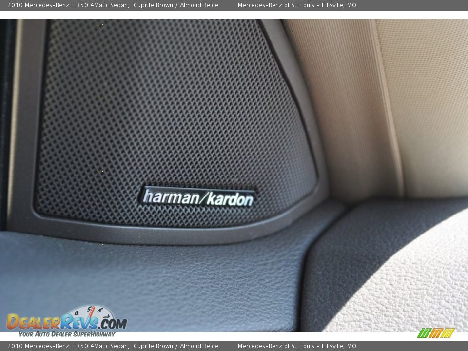 2010 Mercedes-Benz E 350 4Matic Sedan Cuprite Brown / Almond Beige Photo #15