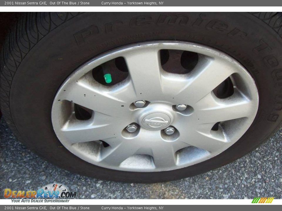 2001 Nissan Sentra GXE Out Of The Blue / Stone Photo #14
