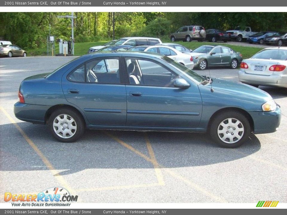 2001 Nissan Sentra GXE Out Of The Blue / Stone Photo #20